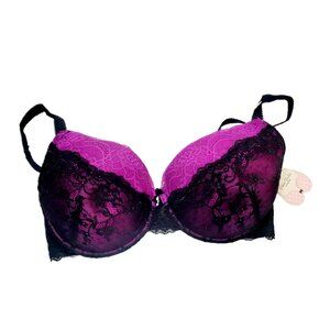 Pink Black Bra NWT Size 32G  “Crème Brûlée”
